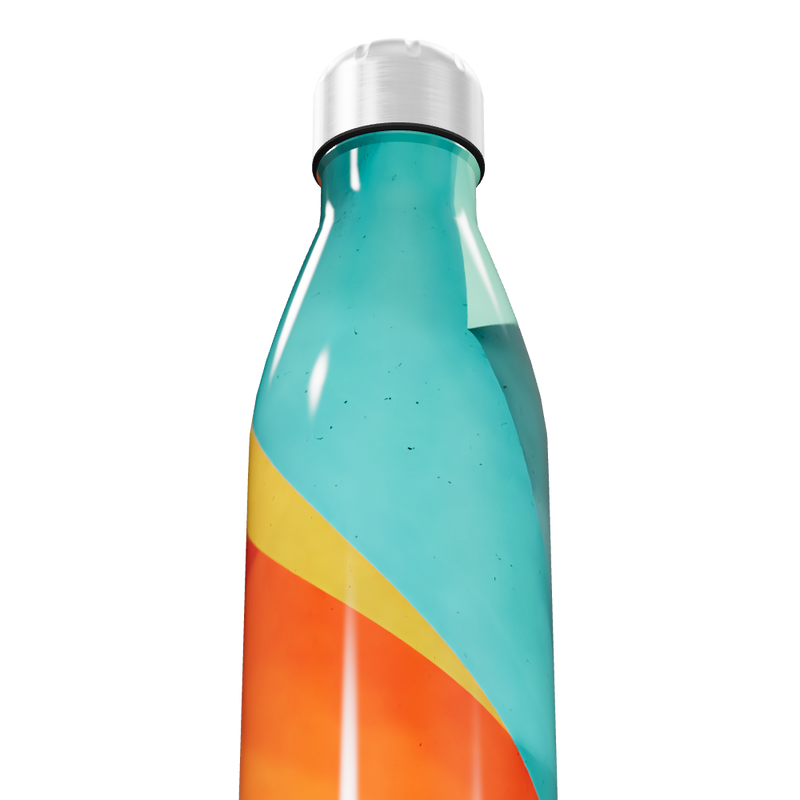 Garrafa Inox - Estampa Colorida