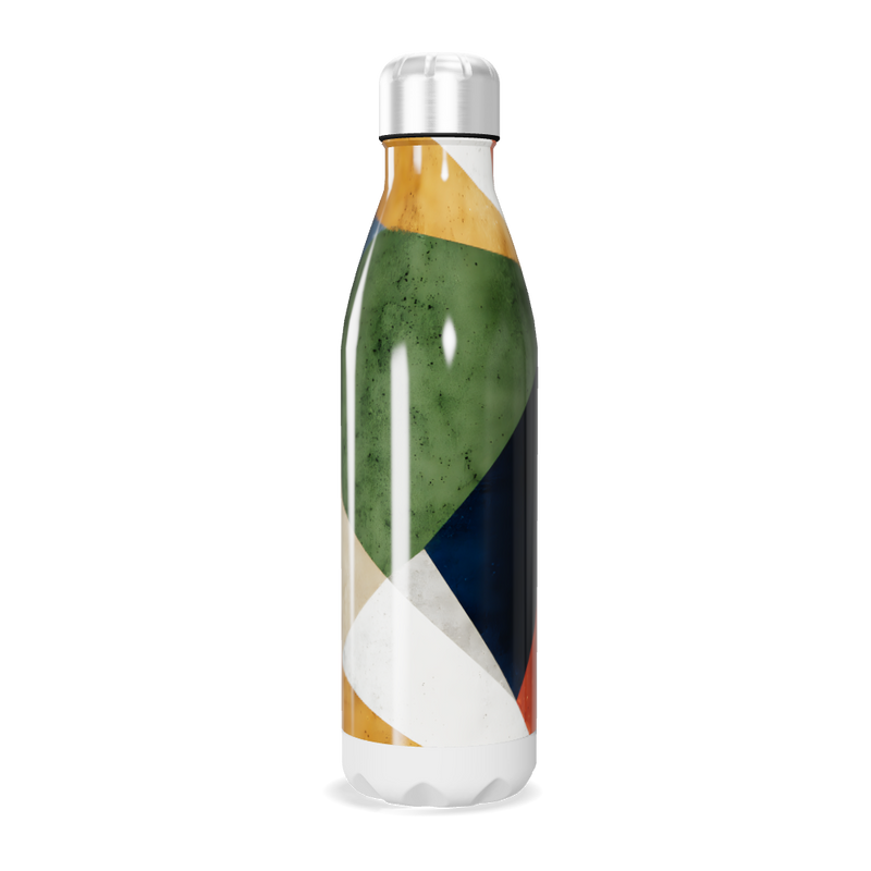 Garrafa Inox - Cores Geométricas