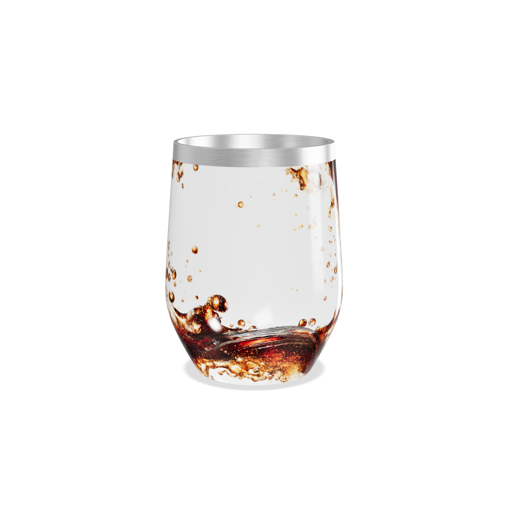 Copo Térmico Slim - Estampa Bolhas Metálico