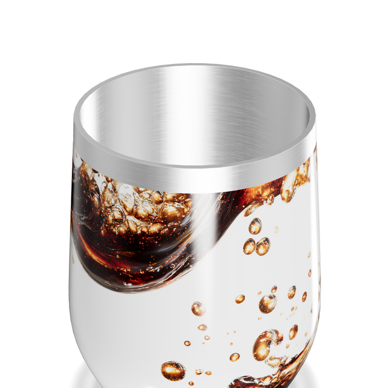 Copo Térmico Slim - Estampa Bolhas Metálico