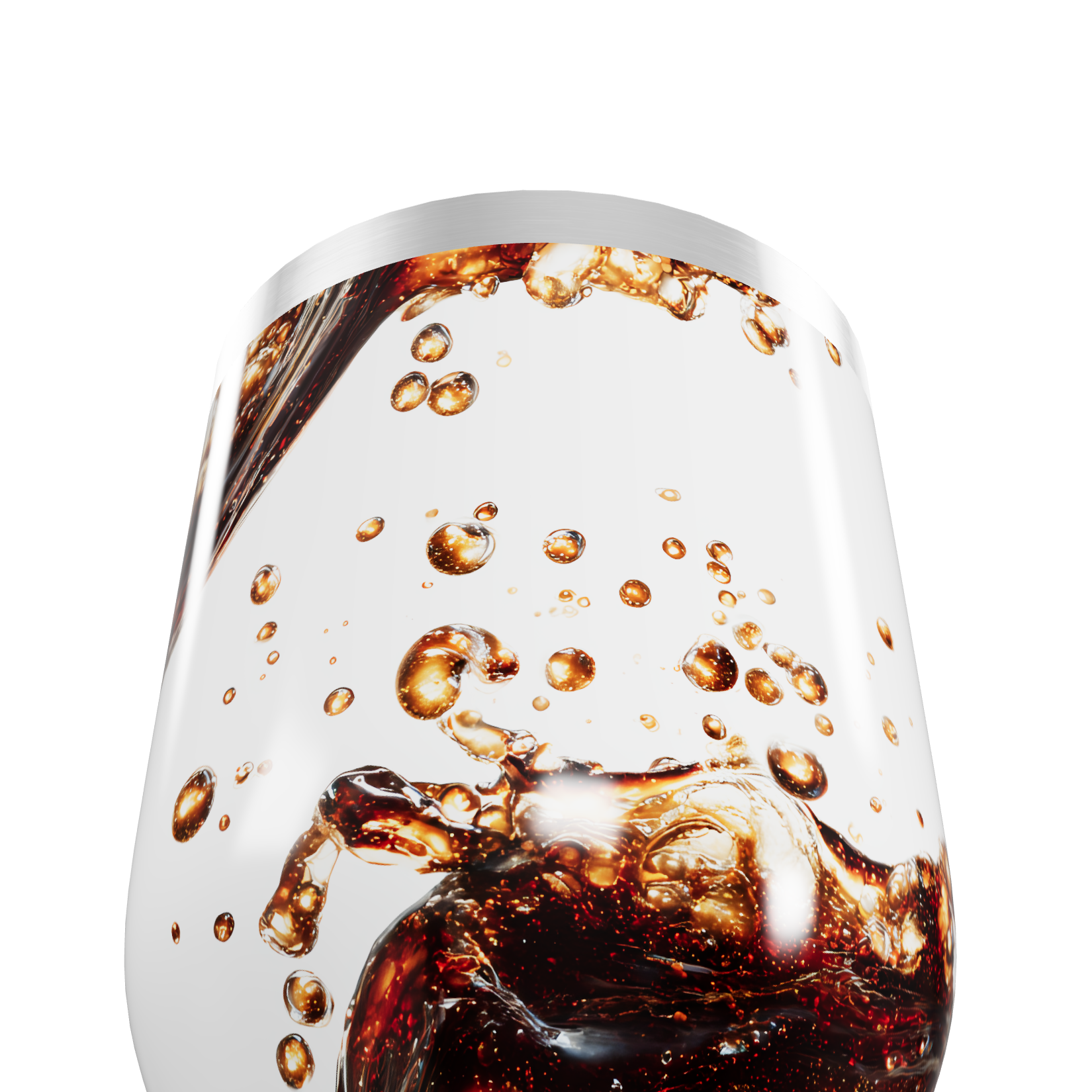 Copo Térmico Slim - Estampa Bolhas Metálico