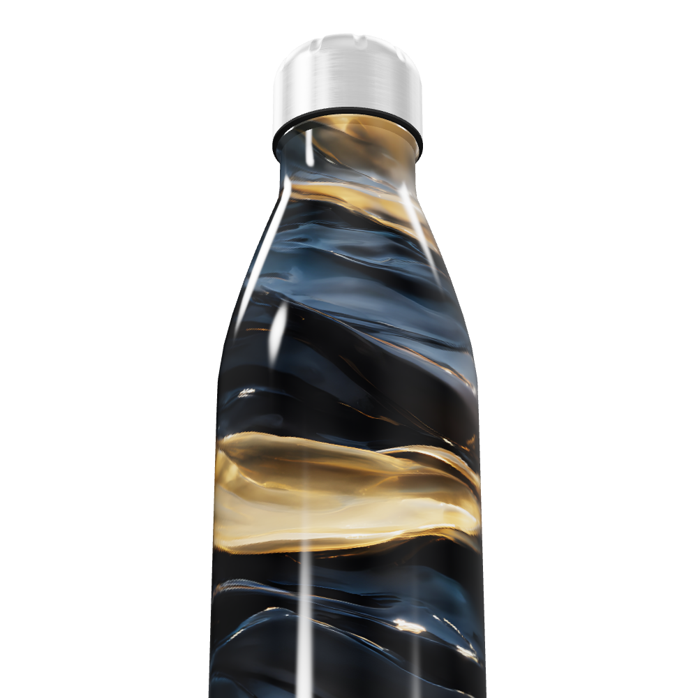 Garrafa Inox - Estampa Marmorizada