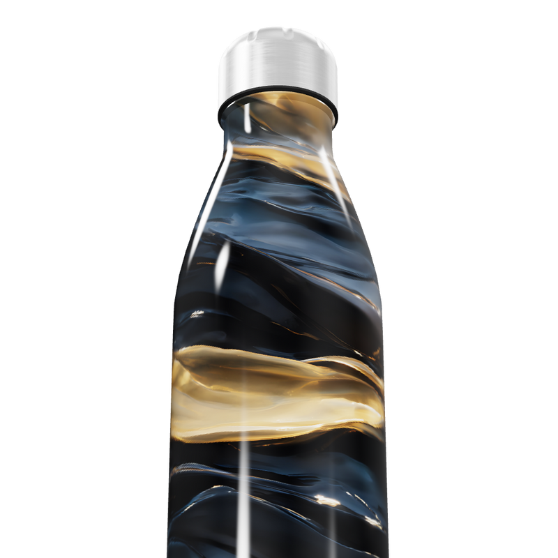 Garrafa Inox - Estampa Marmorizada