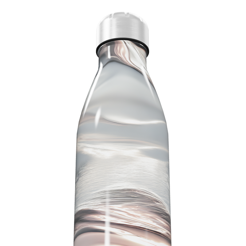 Garrafa Inox - Design Marmorizado 750ml