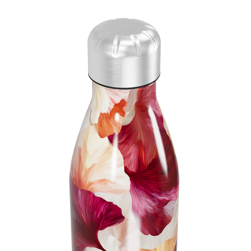 Garrafa Inox - Estampa Floral Colorida