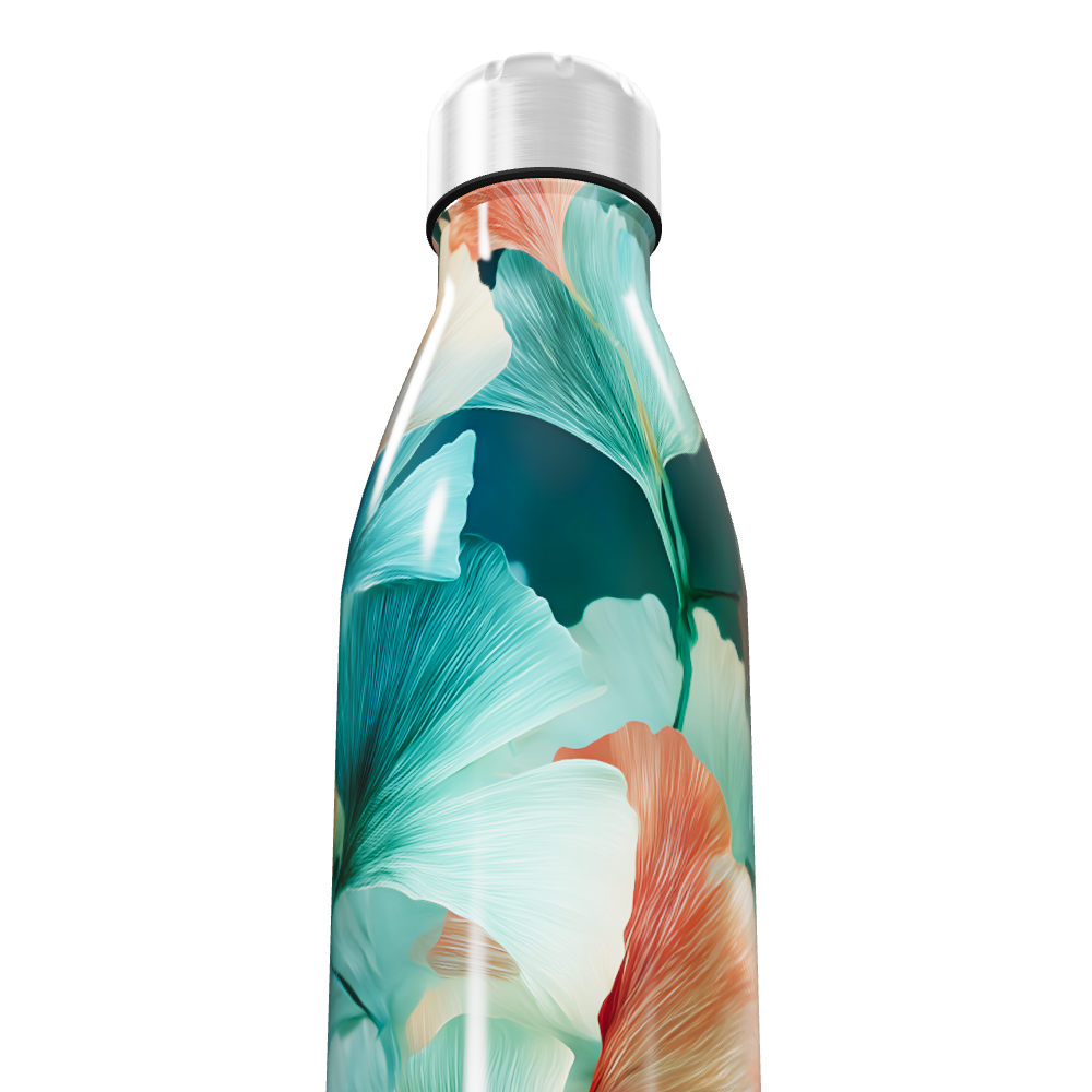 Garrafa Inox - Floral Colorida