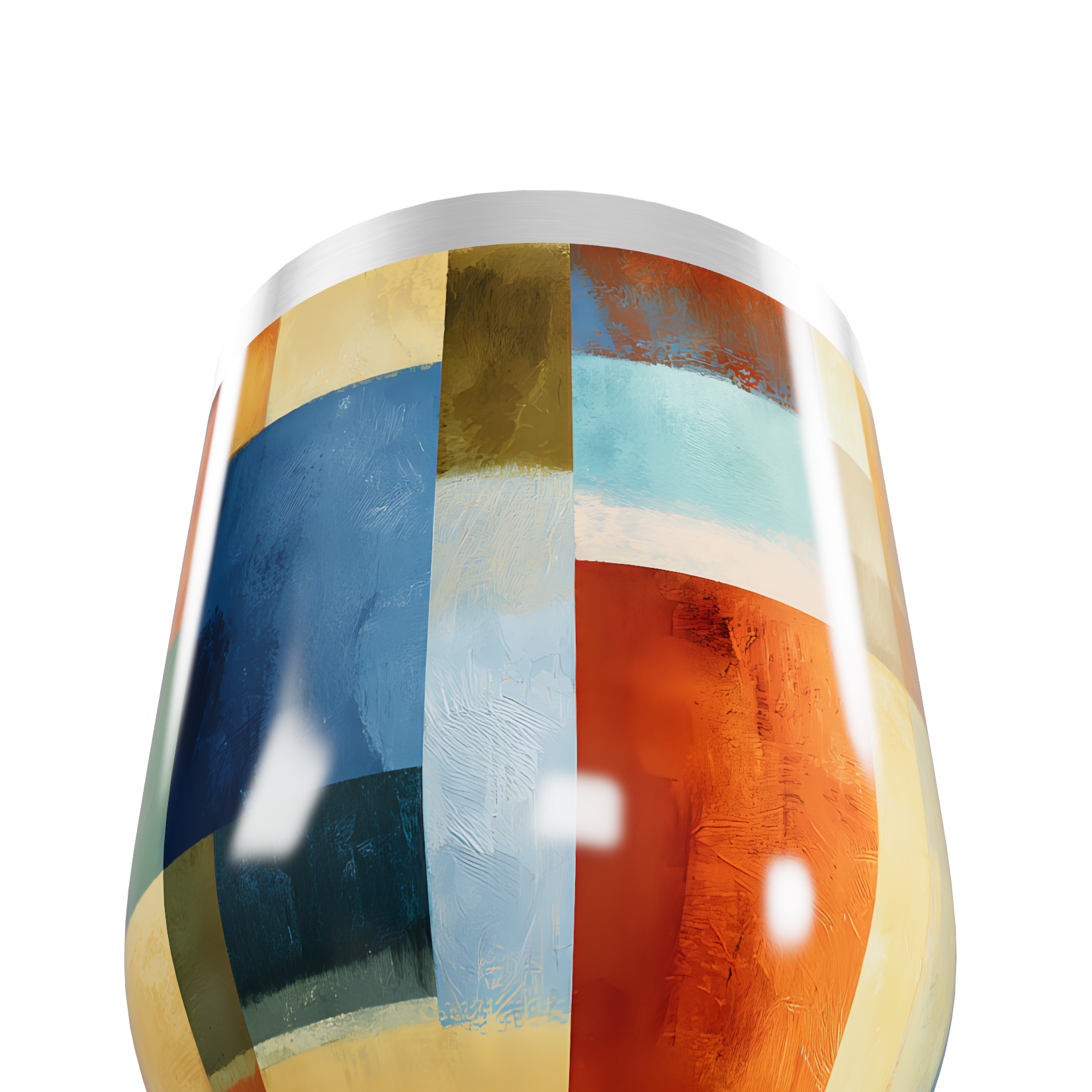 Copo Térmico Slim - Colorido em Inox