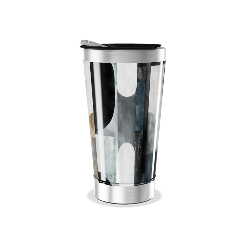 Copo Térmico - Abstrato Multicolorido