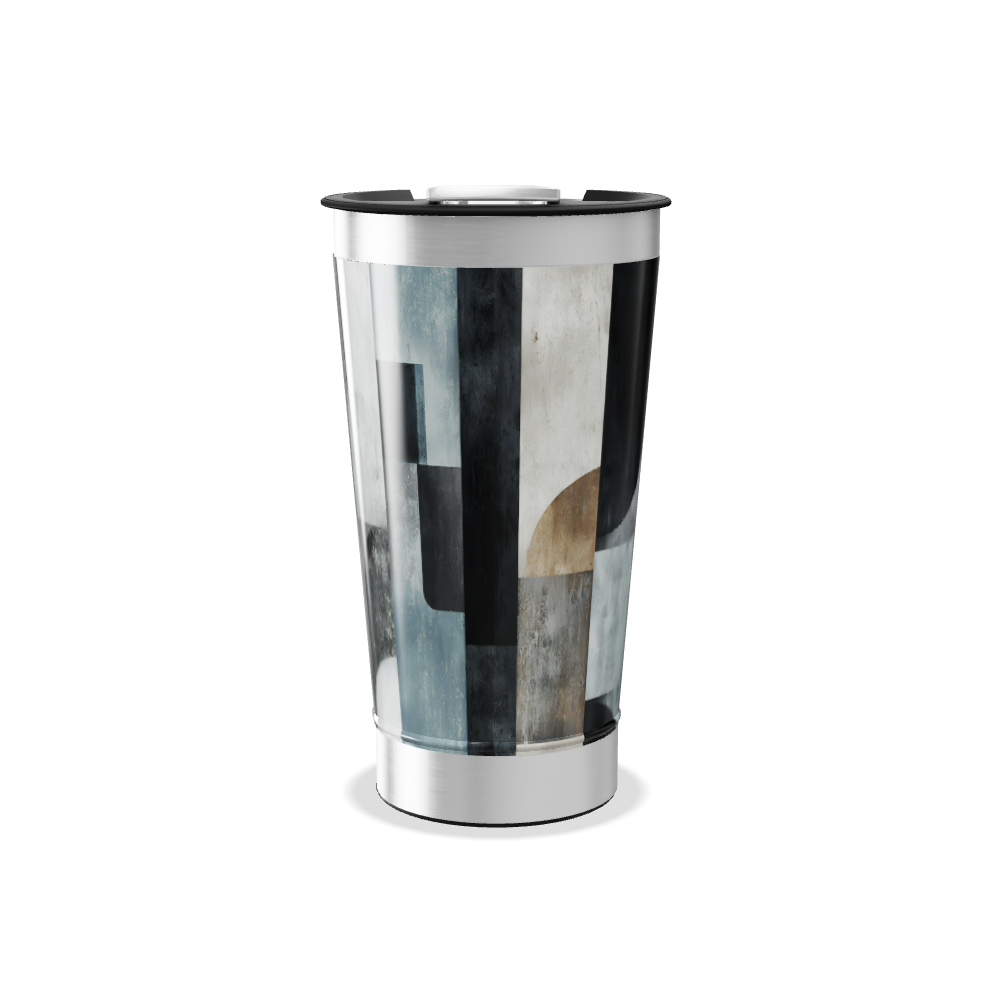 Copo Térmico - Abstrato Multicolorido