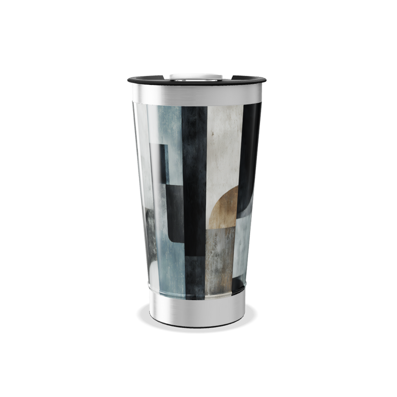 Copo Térmico - Abstrato Multicolorido