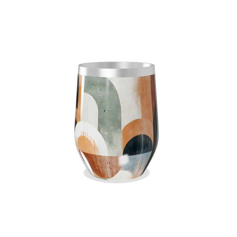 Copo Térmico Slim - Estampado Abstrato Colorido