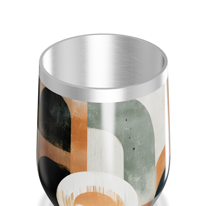 Copo Térmico Slim - Estampado Abstrato Colorido