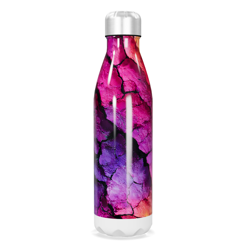 Garrafa Inox - Colorida Estampa Abstrata