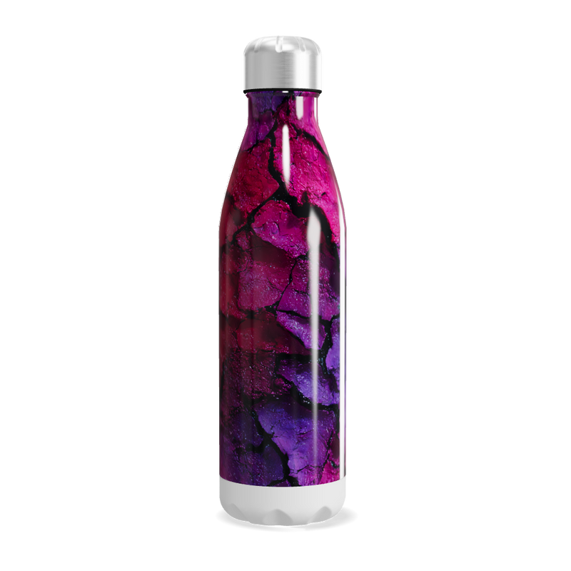 Garrafa Inox - Colorida Estampa Abstrata