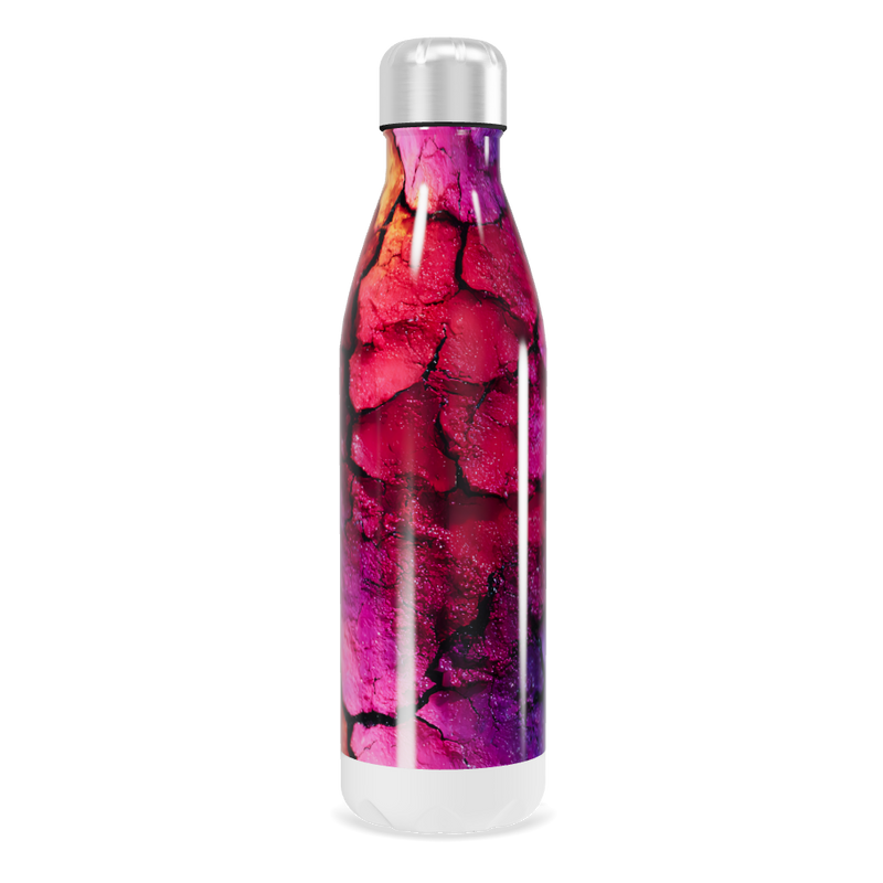 Garrafa Inox - Colorida Estampa Abstrata