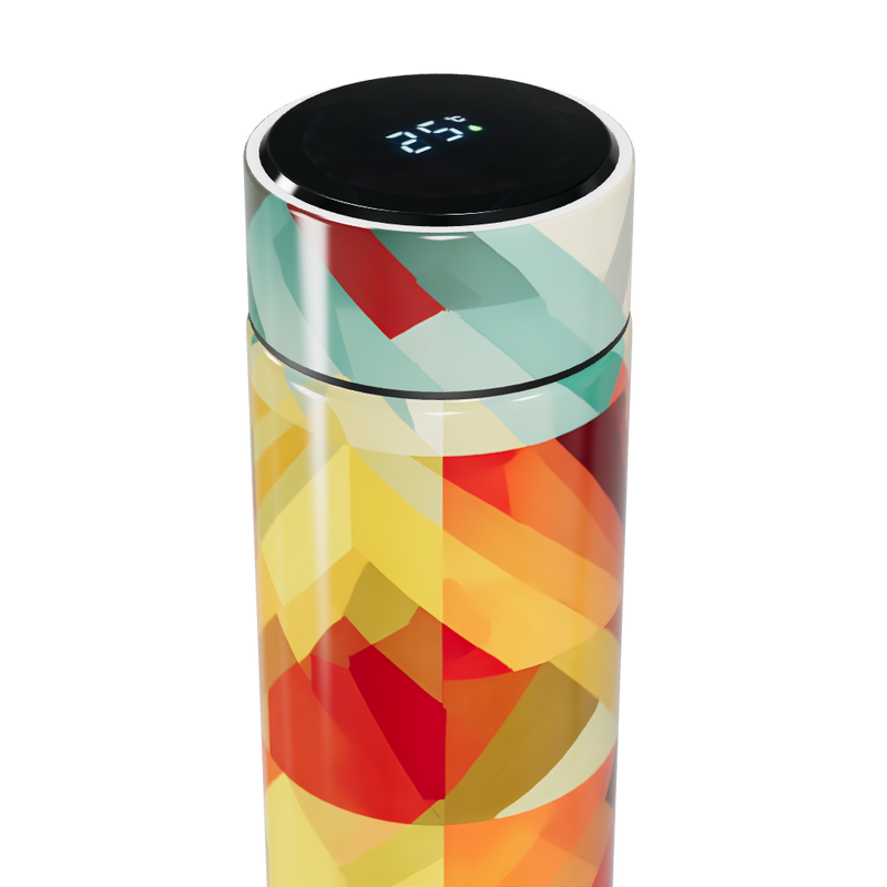 Garrafa Térmica Touch - Estampada Colorida