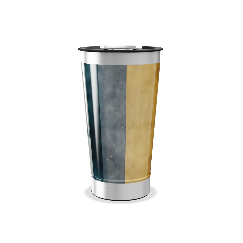 Copo Térmico - Estampa Geométrica Colorida