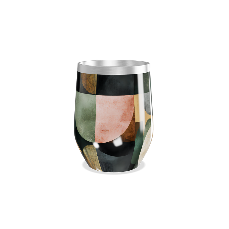 Copo Térmico Slim - Aço Inox Estampado Colorido