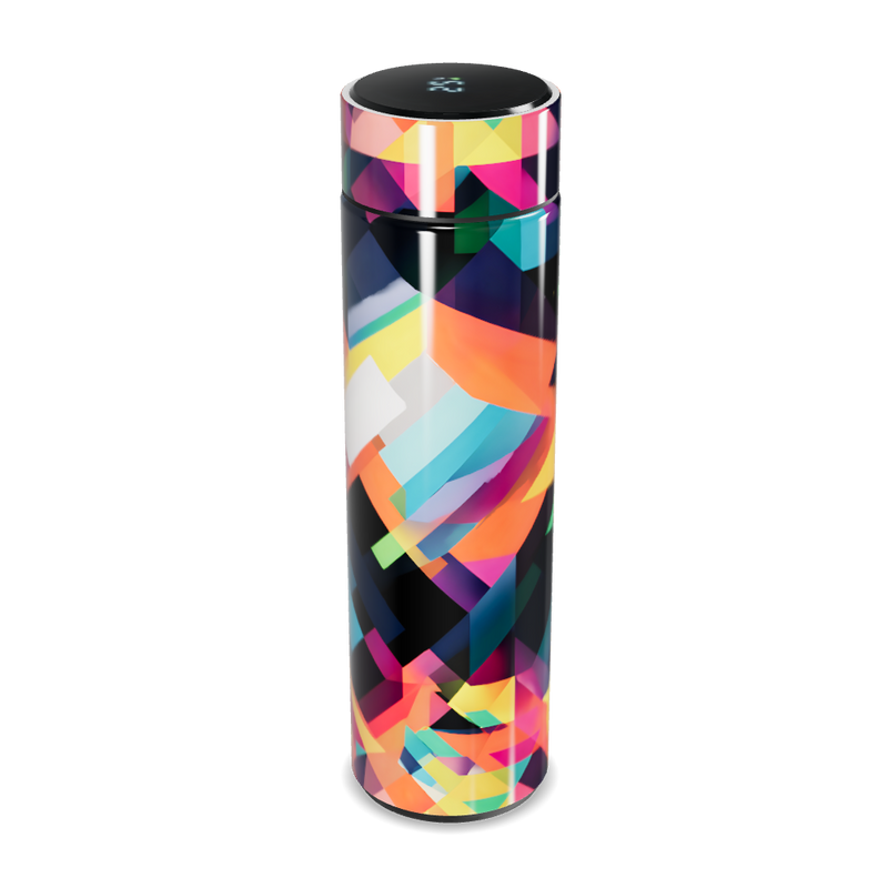 Garrafa Térmica Touch - Estampa Colorida