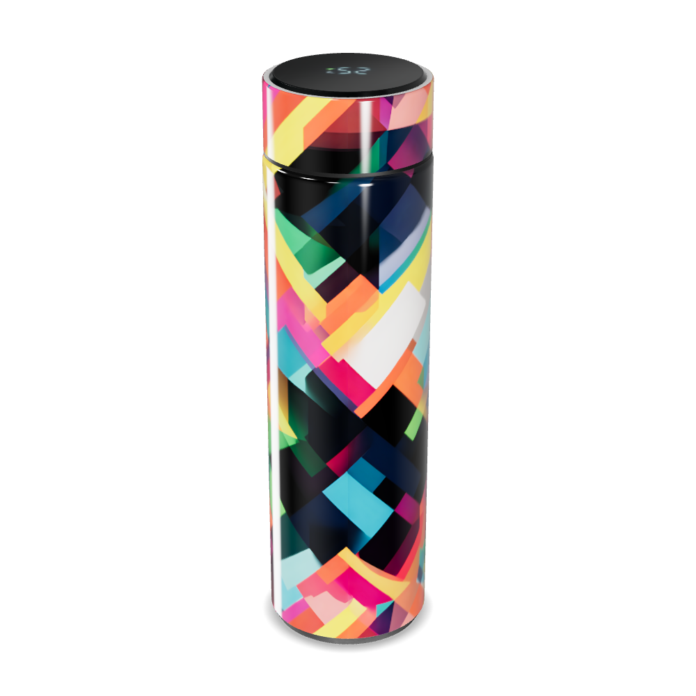 Garrafa Térmica Touch - Estampa Colorida