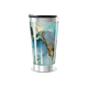 Copo Térmico - Mármore Azul Aço Inox