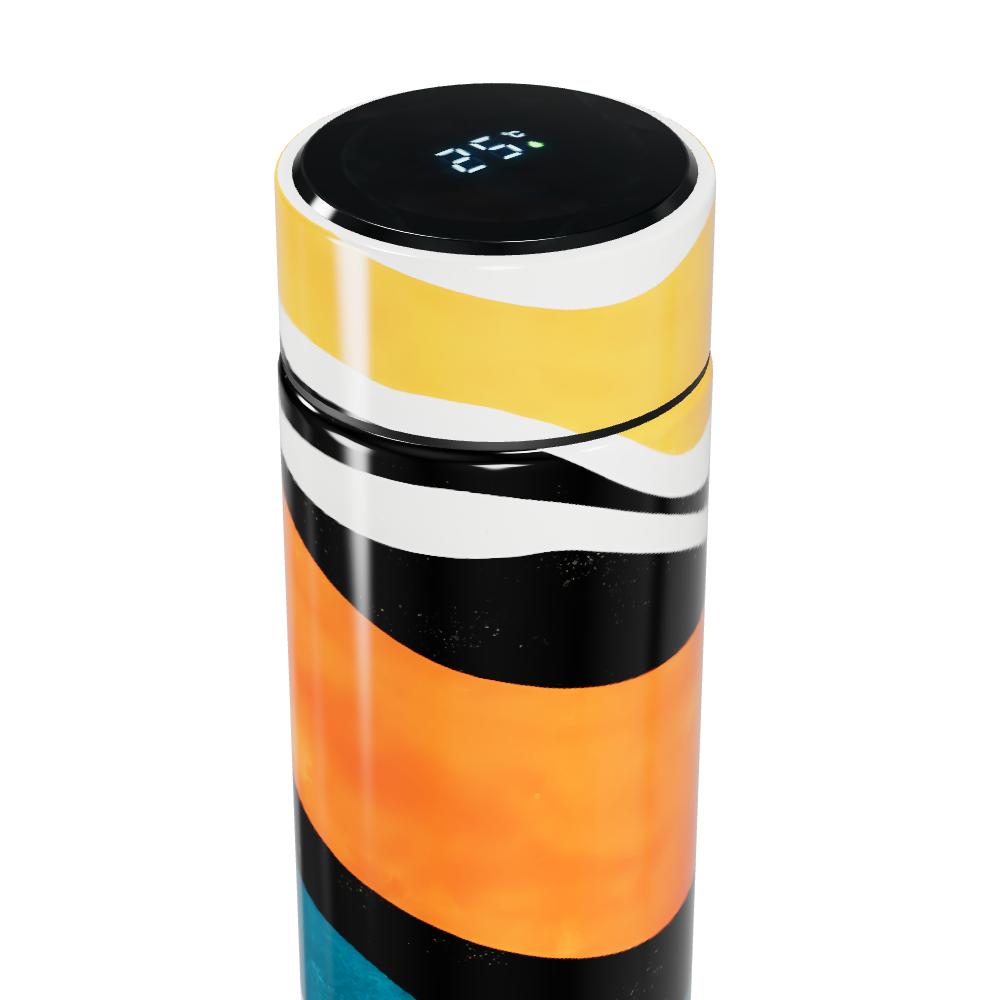 Garrafa Térmica Touch - Colorida Listras