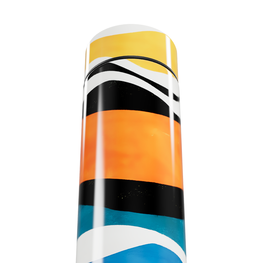 Garrafa Térmica Touch - Colorida Listras