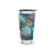 Copo Térmico - Azul Mármore Aço Inox