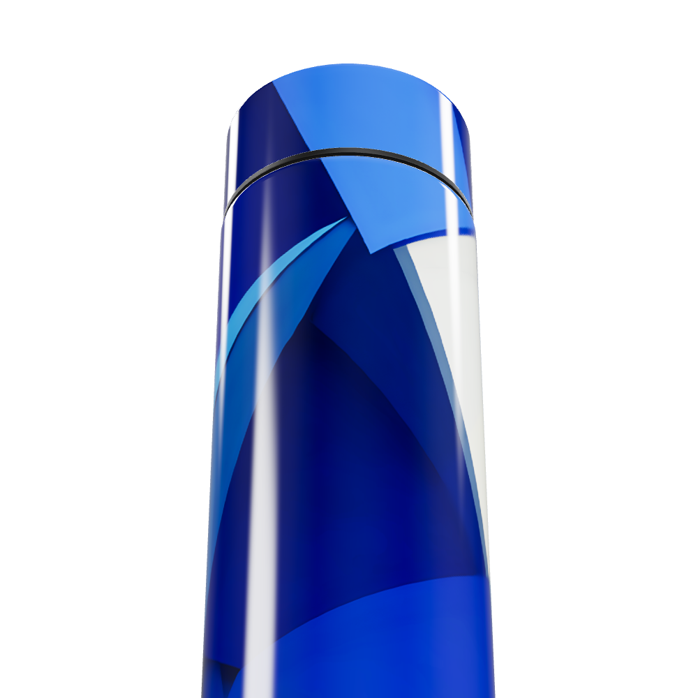 Garrafa Térmica Touch Azul - Design Moderno