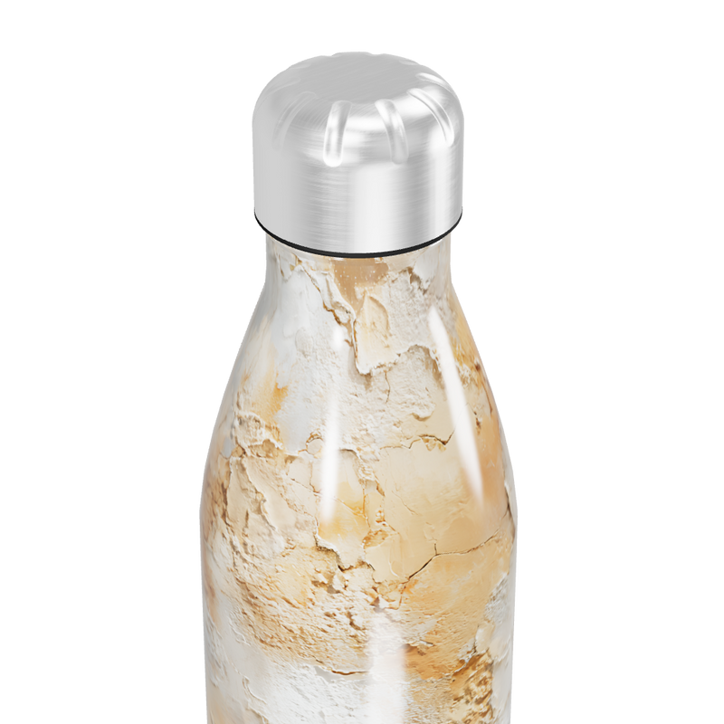 Garrafa Inox - Marmorizada Bege 750ml