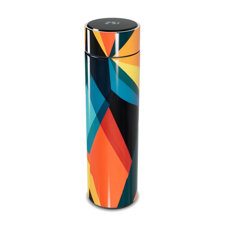 Garrafa Térmica Touch - Colorida Geométrica 500ml