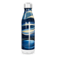 Garrafa Inox Azul - Design Ondulado