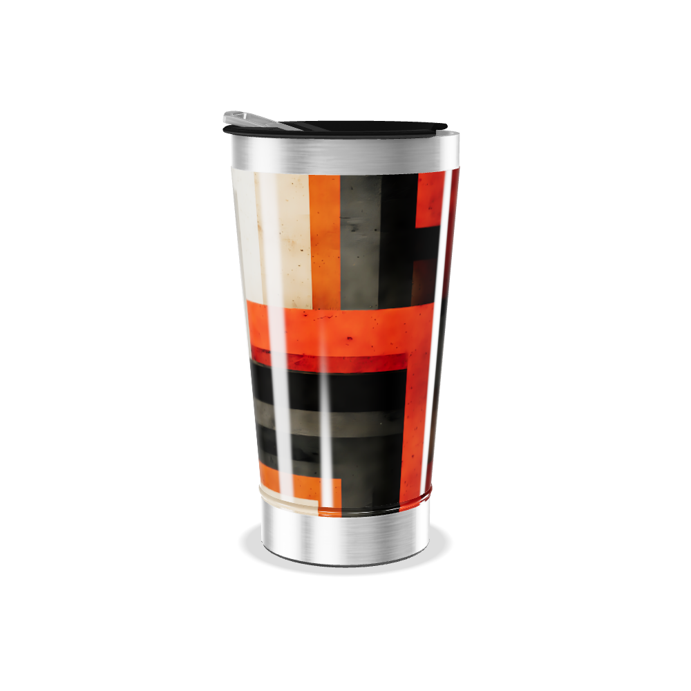 Copo Térmico - Estampa Geométrica Colorida