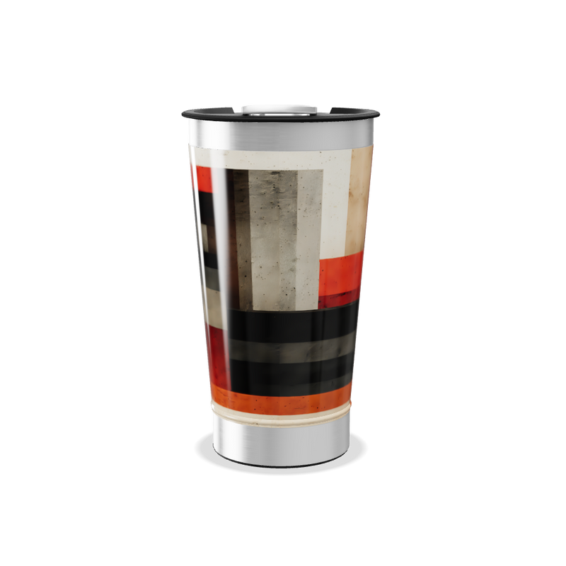 Copo Térmico - Estampa Geométrica Colorida