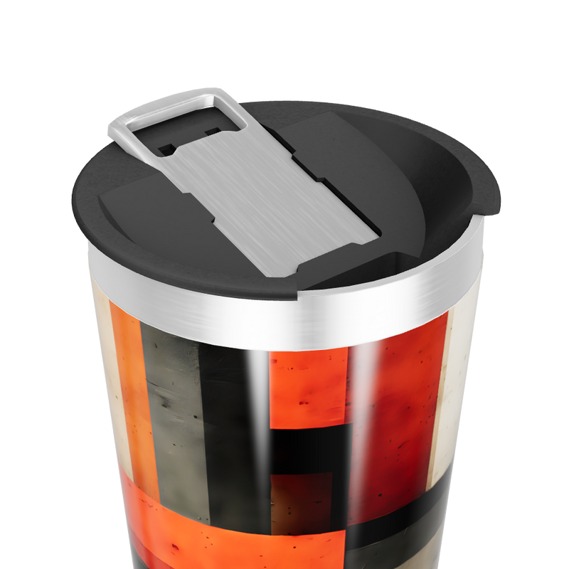 Copo Térmico - Estampa Geométrica Colorida