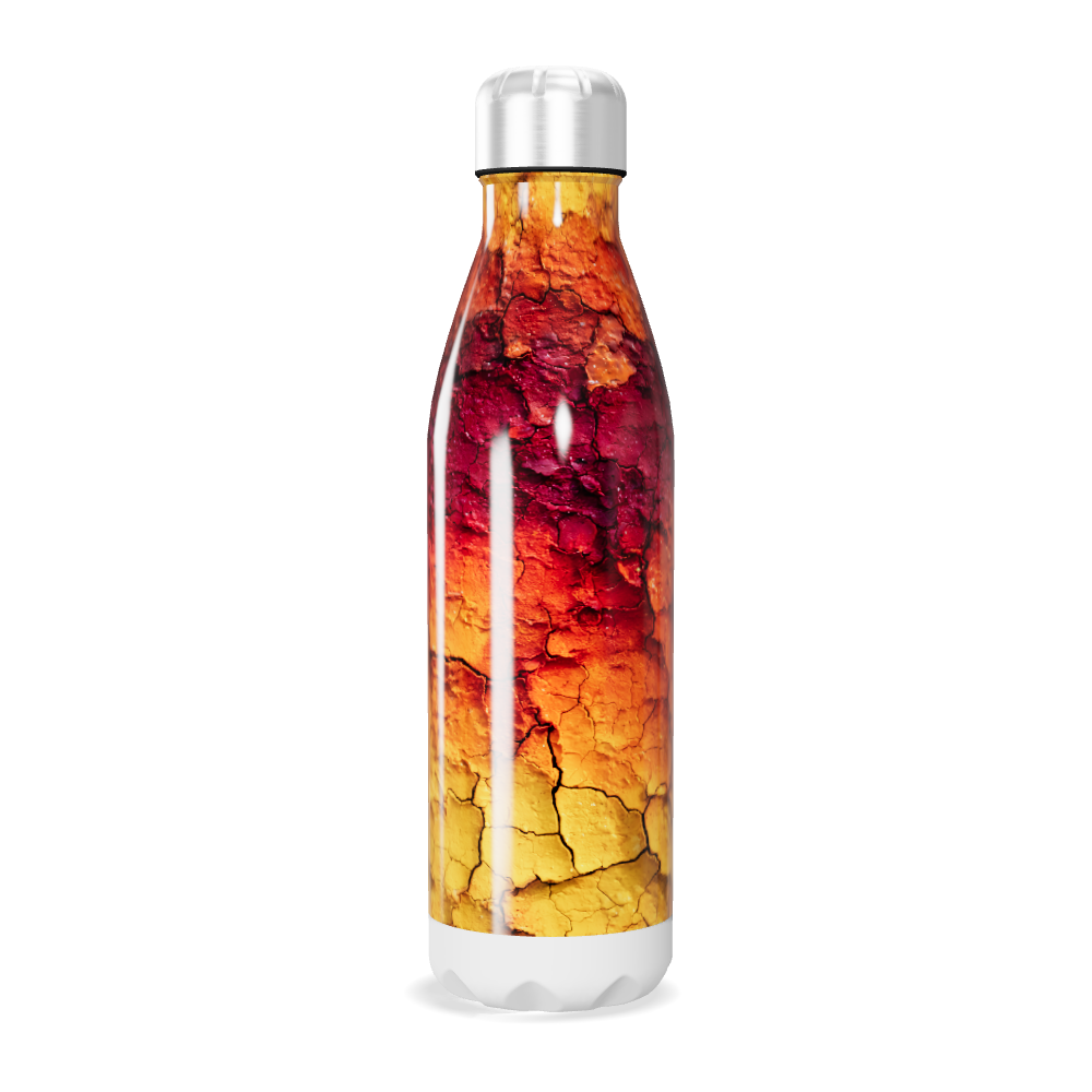 Garrafa Inox Estampa Texturizada