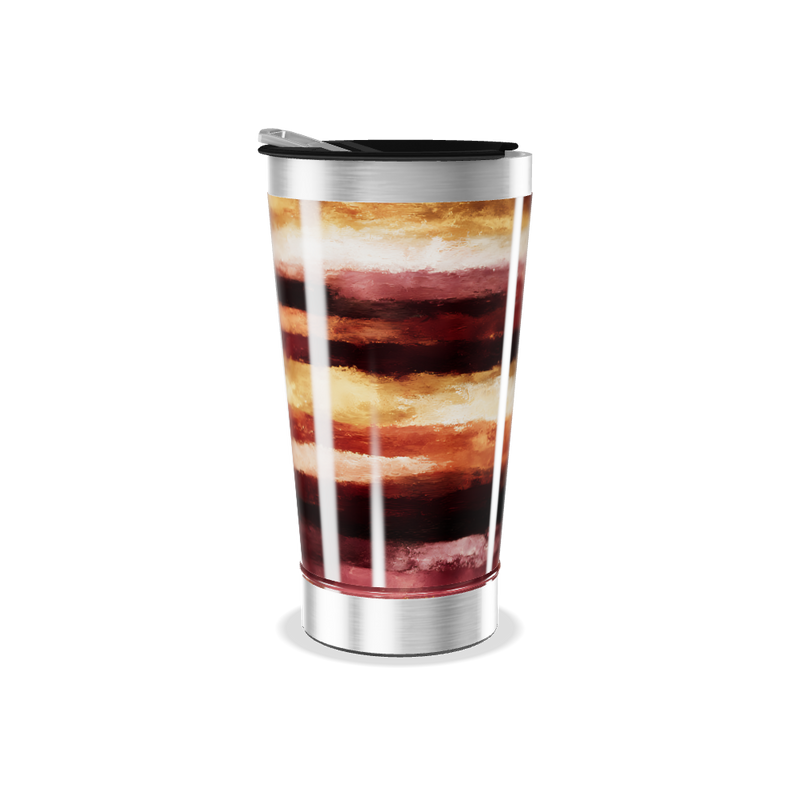 Copo Térmico - Estampa Marmorizada Colorida