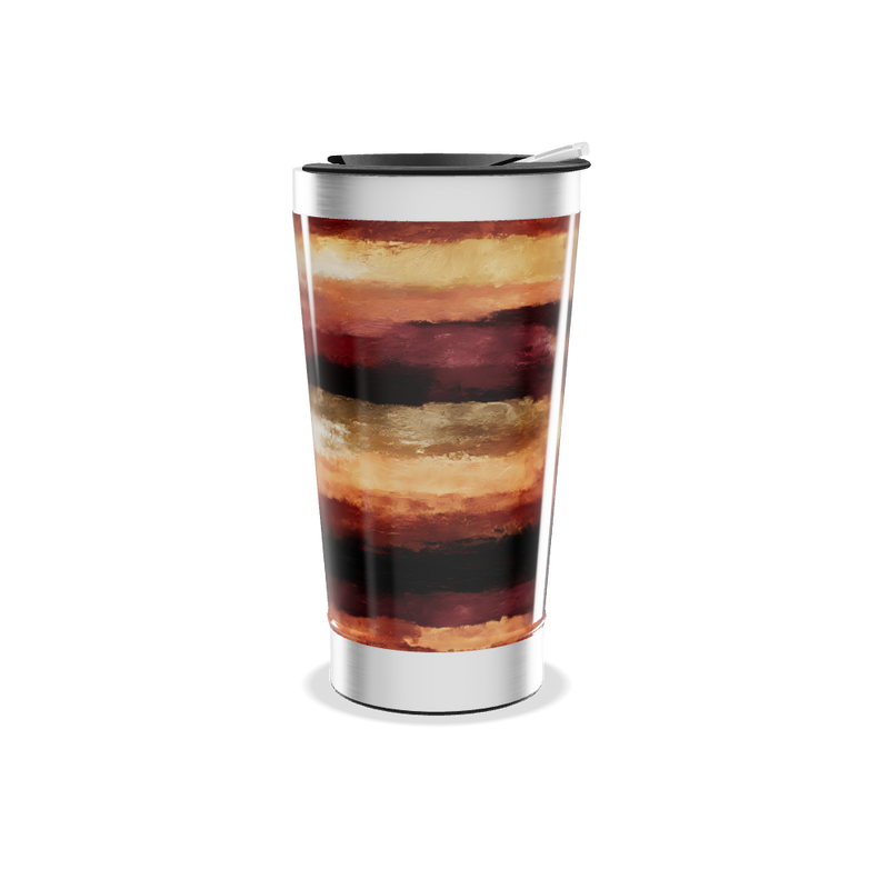 Copo Térmico - Estampa Marmorizada Colorida