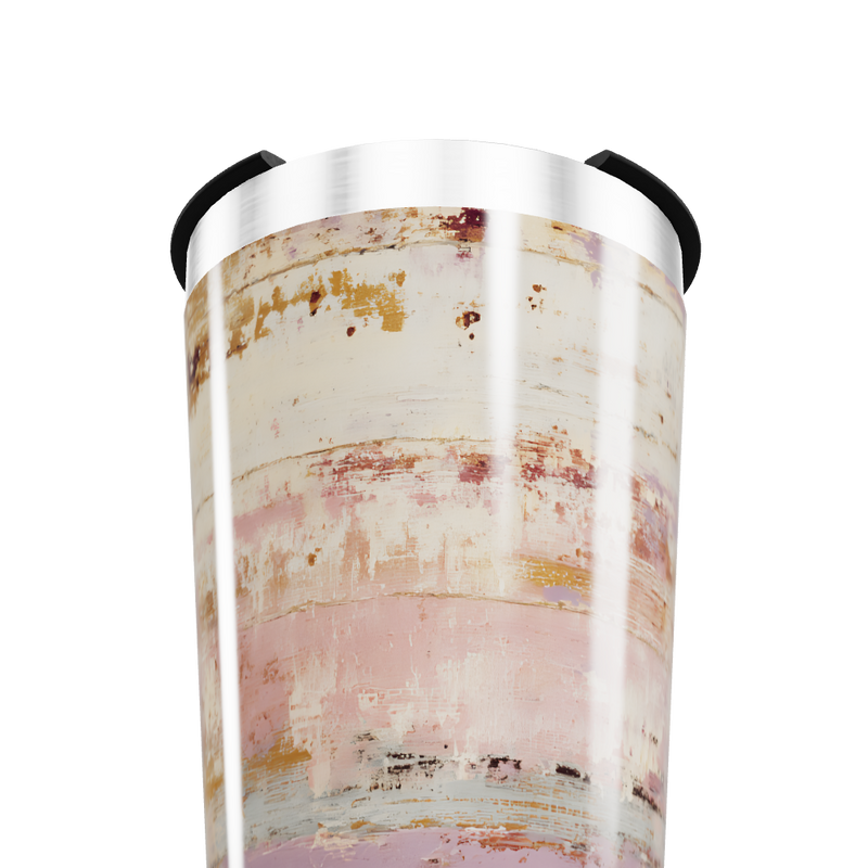 Copo Térmico - Estampa Abstrata Multicolorida