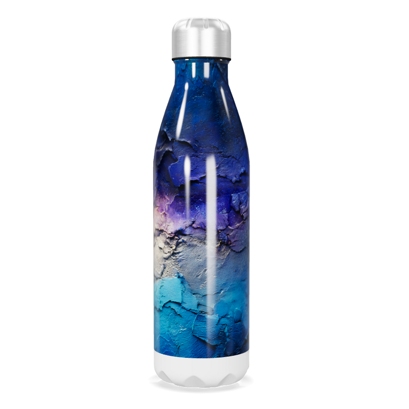 Garrafa Inox - Azul Texturizada