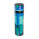 Garrafa Térmica Touch - Azul com Estampa Geométrica