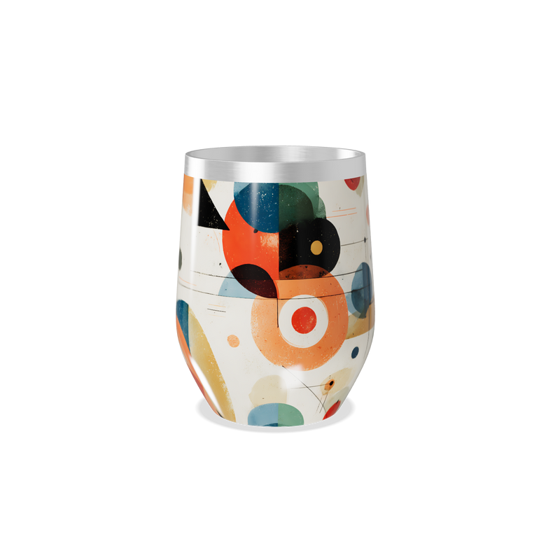 Copo Térmico Slim - Colorido Geométrico