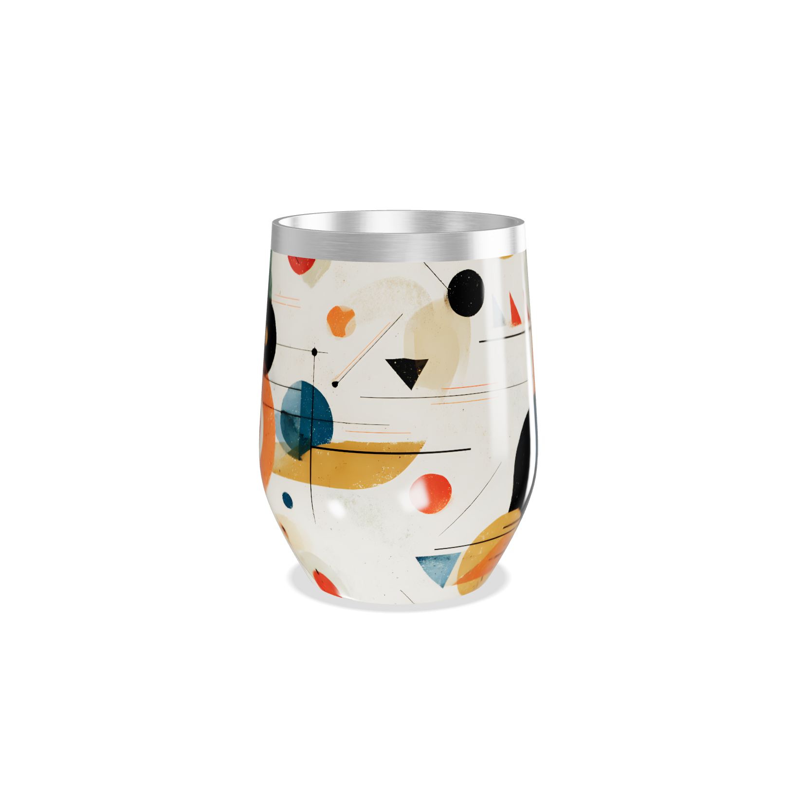 Copo Térmico Slim - Colorido Geométrico