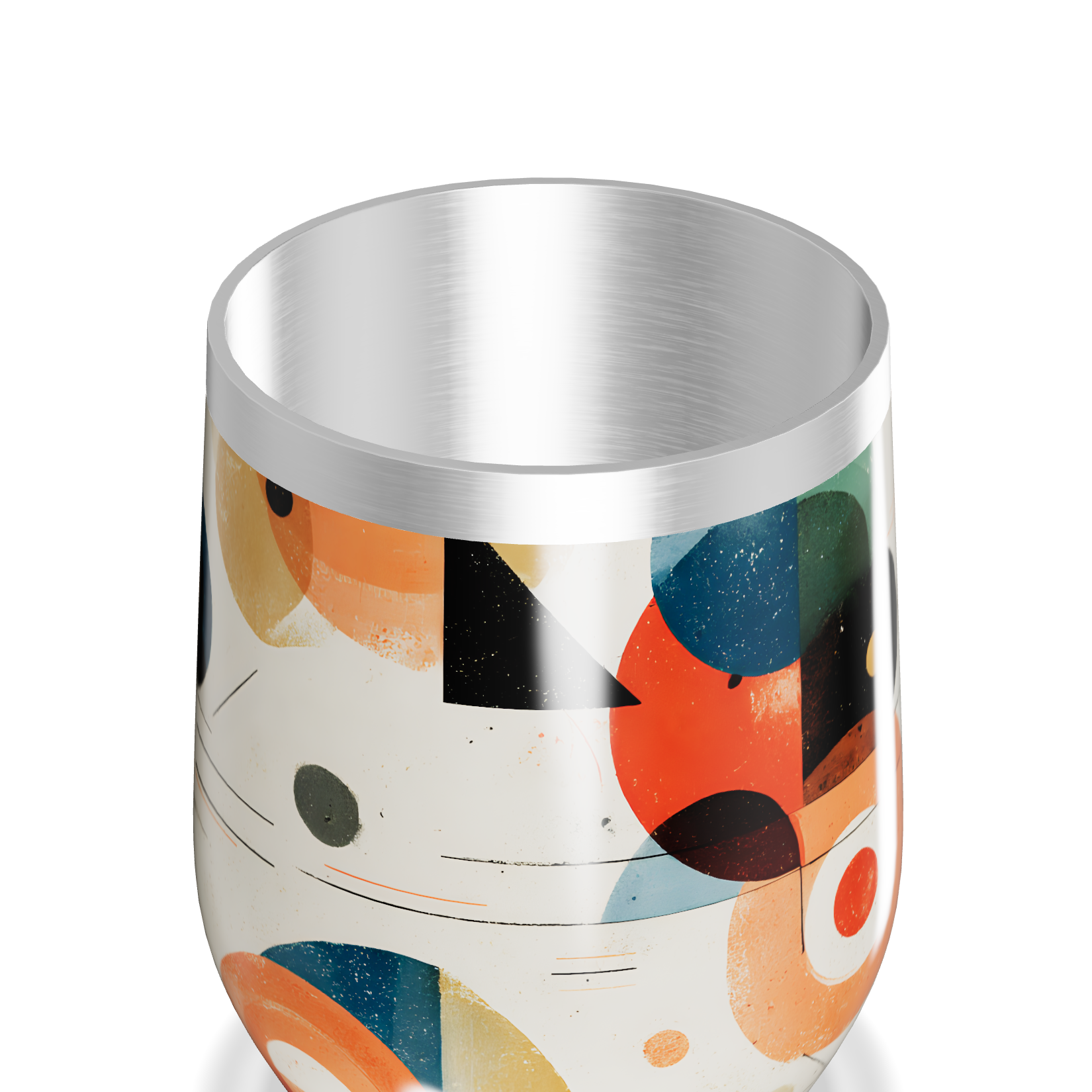 Copo Térmico Slim - Colorido Geométrico