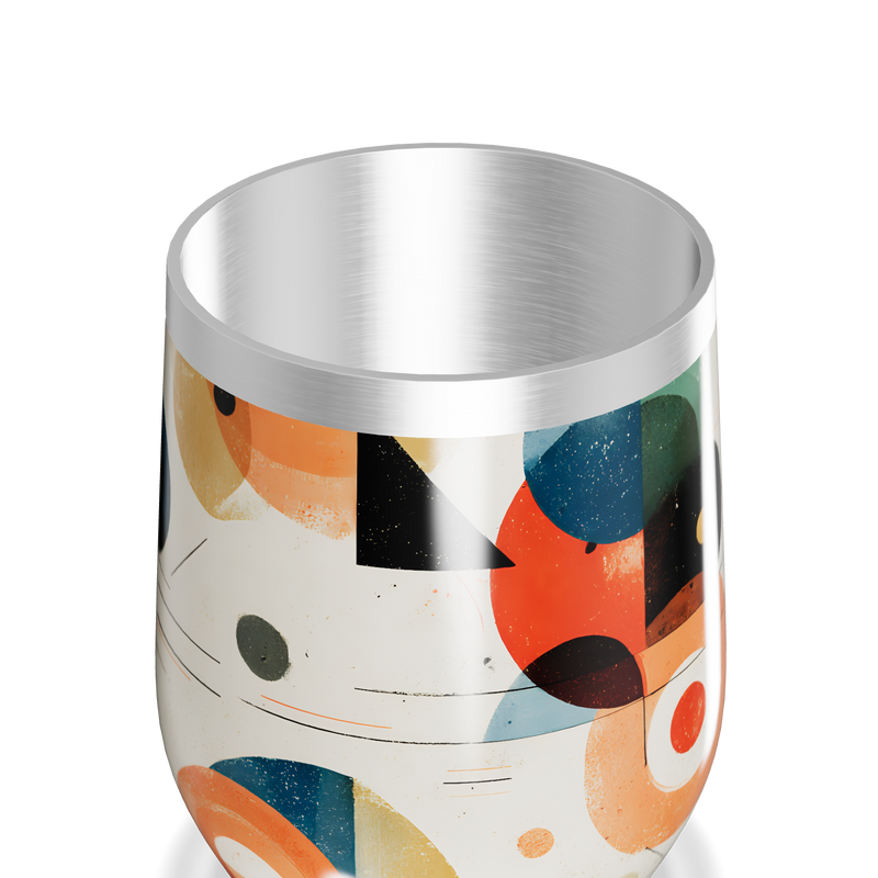 Copo Térmico Slim - Colorido Geométrico