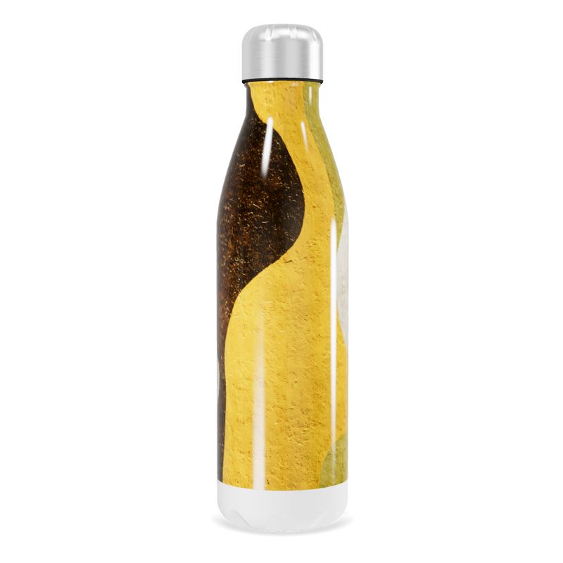 Garrafa Inox - Estampa Abstrata Colorida