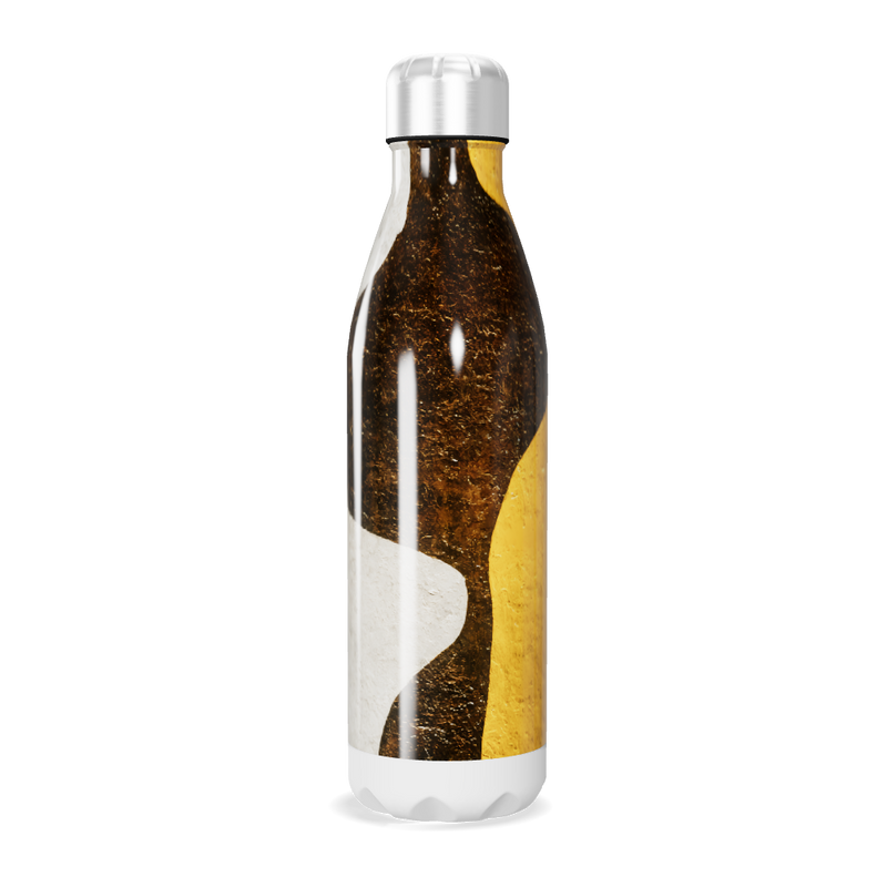 Garrafa Inox - Estampa Abstrata Colorida