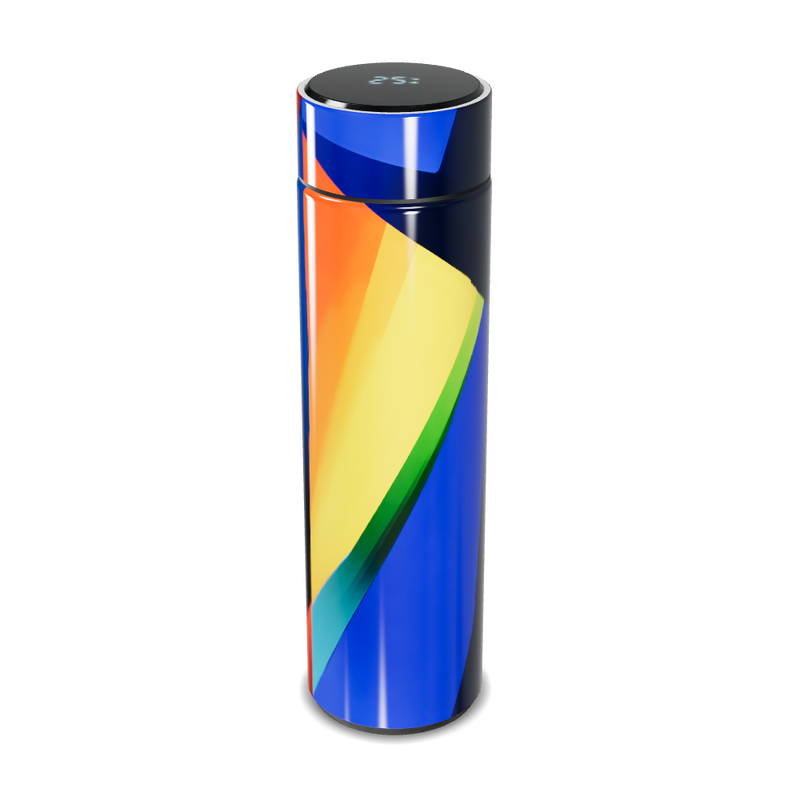 Garrafa Térmica Touch - Colorida com Display Digital