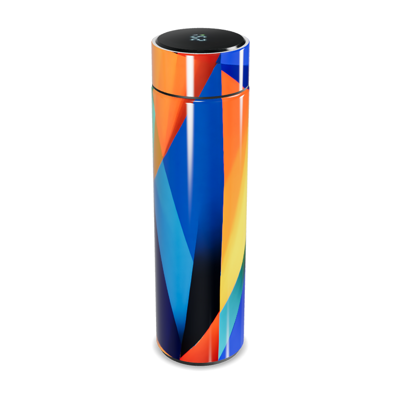 Garrafa Térmica Touch - Colorida com Display Digital