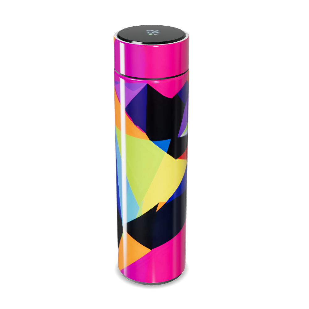 Garrafa Térmica Touch - Colorida com Display LED